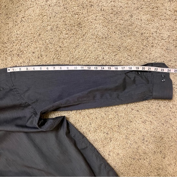 ETON Contemporary Shirt CHARCOAL Long Sleeve COTTON - Sz 17.5 (44) Excellent! - Picture 16 of 16